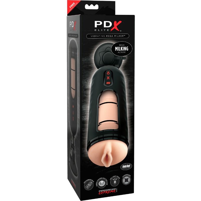 Masturbateur vibrant à compression — PDX ELITE