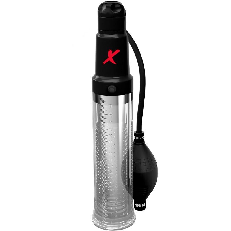 Masturbateur vibrant double action pompe et succion — PDX ELITE