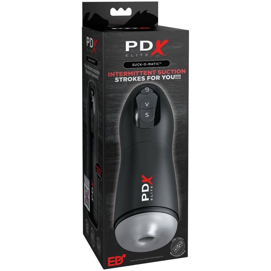 Masturbateur à aspiration automatique et vibrations — PDX ELITE