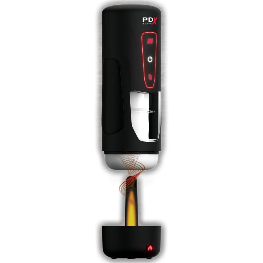 Masturbador automático com impulsos e calor — PDX ELITE