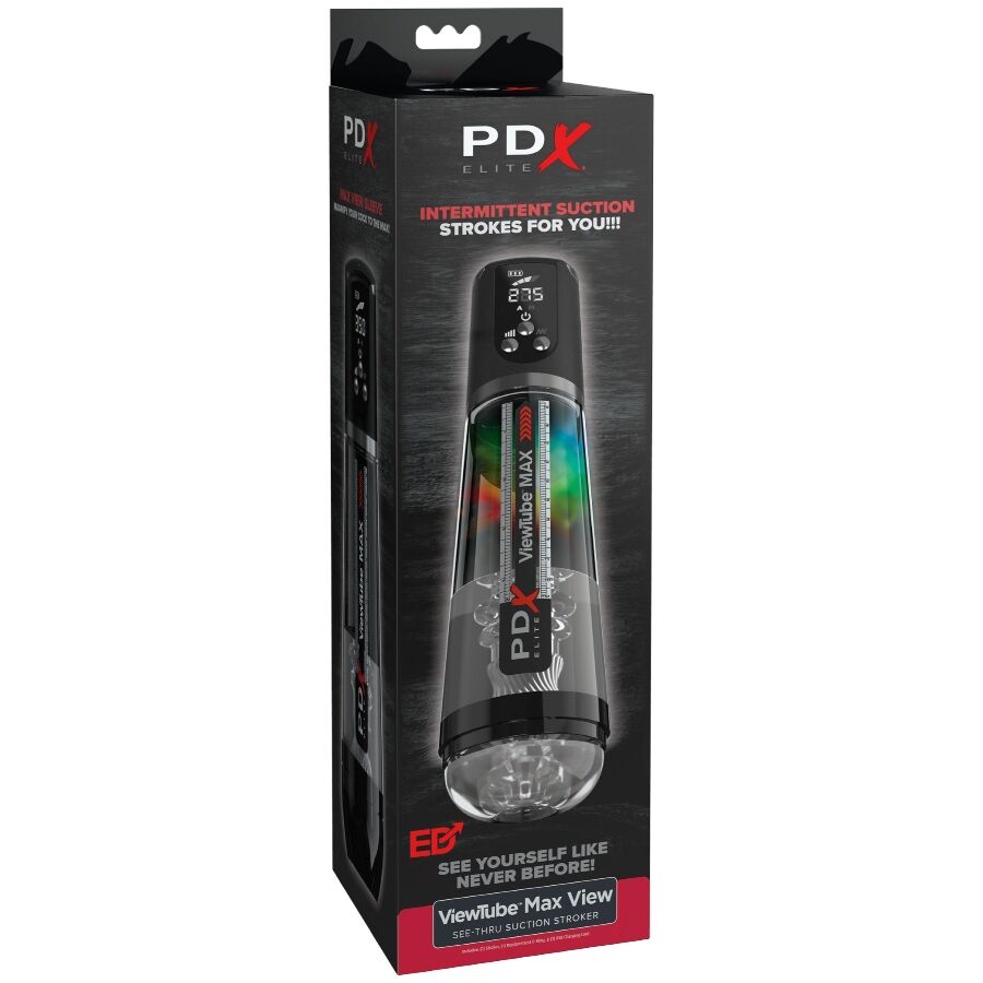 Masturbateur automatique à aspiration transparent — PDX ELITE